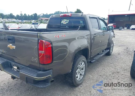 2017 Chevrolet Colorado Lt из США, поврежденный, VIN 1GCGTCEN0H1222538